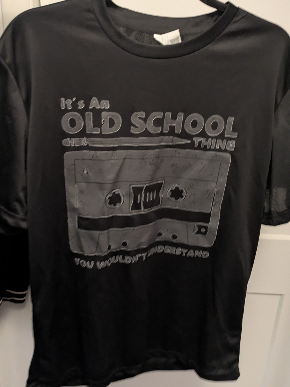 Kids Black 'Old School' Graphic Tee